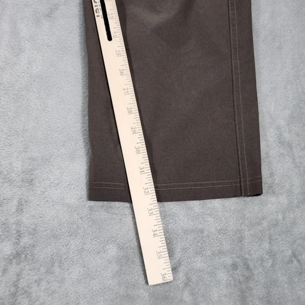 Kuhl Silencr Pants Mens 40x32 Brown Canvas Regular Fit Workwear Hiking Outdoor